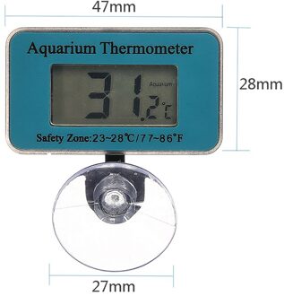 Digitale Aquarium Thermometer Dompelpompen Temperatuurmeter Met Zuignap Waterdichte Digitale Aquarium Aquarium Thermometer