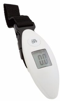 Digitale bagage weegschaal wit - Bagagewegers