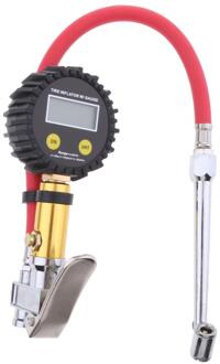 Digitale Band Band Inflator Hoge Nauwkeurige Manometer Tester Luchtcompressor Pomp Universal Voor De Meeste Voertuigen, Auto 'S, Moto