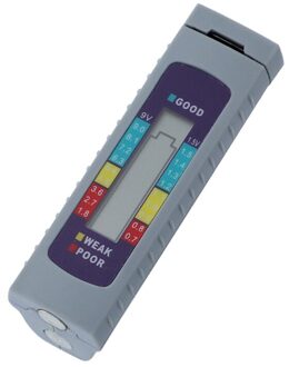 Digitale Batterij Tester Checker Batterij Capaciteit Tester Voor C/D/9 V/AA/AAA/1.5 V Lithium Batterij Voeding Meetinstrument