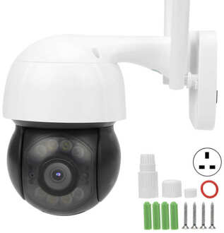 Digitale Camera 3MP Wifi Camera Ptz Pir Full Color Night 2 Weg Audio IP66 Waterdichte Cctv 100 ‑ 240V pan-Tilt Camera British regulatory