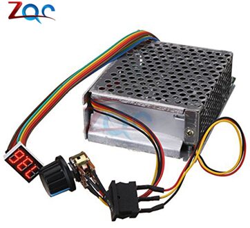 Digitale Display 0 ~ 100% verstelbare 10-55V 60A DC Motor Speed Controller PWM 12V 24V 48V 2000W MAX 100A Omkeerbare Potentiometer