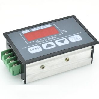 Digitale Display 30A Dc 6V ~ 60V Pwm Motor Speed Controller Trage Start/Stop Draaiende Snelheid tijd Verstelbare