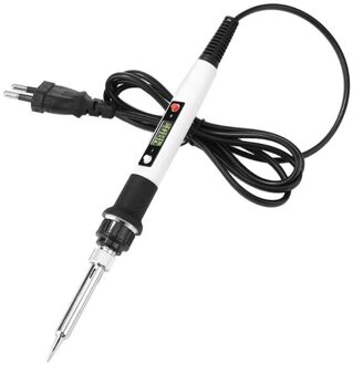 Digitale Display Constante Temperatuur Instelbare Soldeerbout Lassen Pen wit