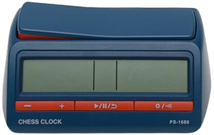 Digitale Display Herbruikbare Professionele Batterij Aangedreven Schaakklok Concurrentie Internationale Abs Draagbare Game Timer Count Down