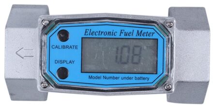 Digitale Flowmeter K24 Elektronische Vloeibare Turbine Meter Electronicflowmeter 1.5 Inches Stookolie Flow Meter 40-280L/Min