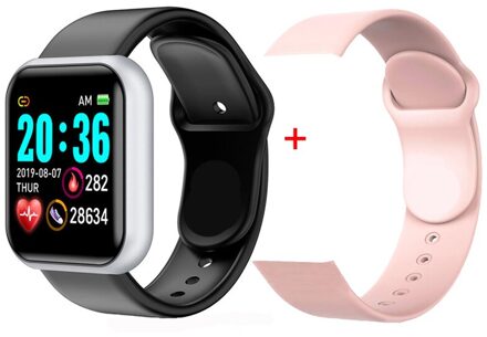 Digitale Horloge Mannen Vrouwen Kids Smartwatch Bloeddruk Hartslag Bluetooth Fitness Armband Sport Smart Horloge Voor Android Ios tonen 3