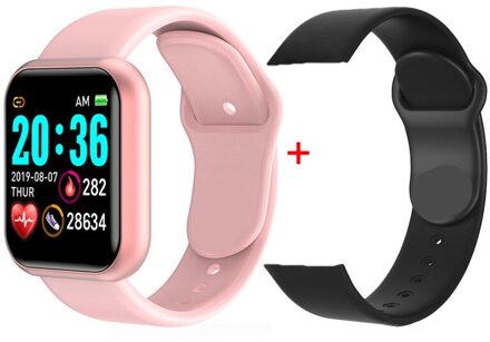 Digitale Horloge Mannen Vrouwen Kids Smartwatch Bloeddruk Hartslag Bluetooth Fitness Armband Sport Smart Horloge Voor Android Ios tonen 4