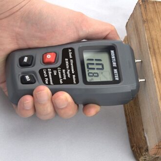 Digitale Hout Vochtmeter Hout Vochtigheid Meetinstrument Timber Vochtige DetectorResolution +-0.1%/Nauwkeurigheid 0.5% Bereik: 0 ~ 99.9%