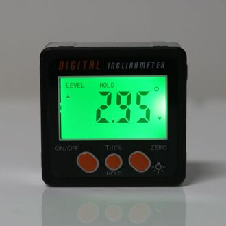 Digitale Inclinometer Elektronische Gradenboog Aluminium Legering Shell Bevel Box Hoek Gauge Meter Meten