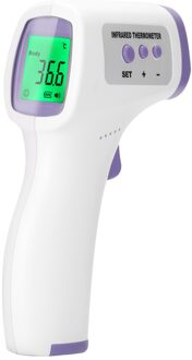 Digitale Infrarood Thermometer Temperatuur Sensor Meter Instrument Non-contact Ir Backlight Volwassen/Baby Thermometre Termometro