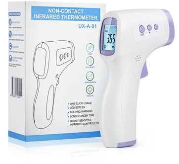 Digitale Infrarood Thermometer Temperatuur Sensor Meter Instrument Non-contact Ir Backlight Volwassen/Baby Thermometre Termometro