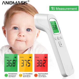 Digitale Infrarood Voorhoofd Thermometer Non-Contact Body Temperatuurmeting Digitale Thermometer Voor Volwassen Kind Baby