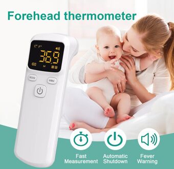 Digitale Infrarood Voorhoofd Thermometer, Non-contact Voor Volwassenen En Kinderen Ph