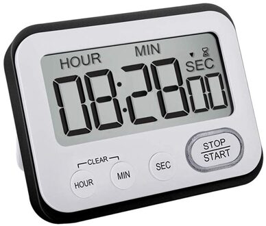 Digitale Keuken Countdown Timer: Leraren Clroom Teller Grote Lcd Luid Netic Clip Kids Eenvoudige Klok Mini Kleine Stopwatch