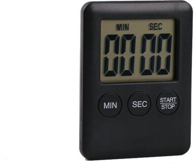 Digitale keuken timers LCD stopwatch Herinnering Alarm Koken wekker Luid magneten Count-Down Up tweede knoppen F121