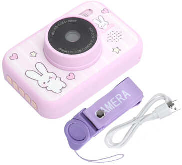Digitale Kids Camera 3.5in Hd Scherm Oogbescherming MP3 Speler Fotografie Speelgoed Voor Kinderen Roze