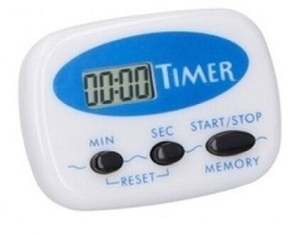 Digitale kookwekker blauw 6 cm - Action products