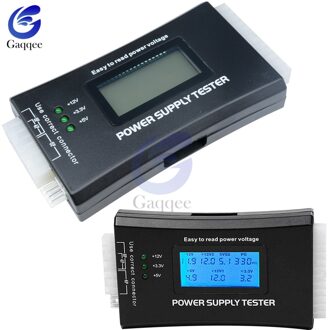 Digitale Lcd Display Pc Computer 20/24 Pin Voeding Tester Controleer Quick Bank Supply Power Meten Diagnostic Tester Gereedschap