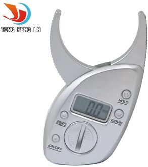 Digitale Lichaamsvet Remklauw Huidplooi Remklauw Lcd Display Body Fat Caliper Vouw Analyzer Meting Dikte Remklauw