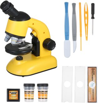 Digitale Microscoop 40X ~ 800X Vergroting Microscoop Objecten Specimen Observatie Desktop Microscoop Voor Childre Kid Studenten Oranje