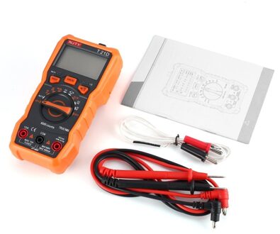 Digitale Multimeter NJTY T21D DC/AC Voltage Current Meter Handheld Ampèremeter Ohm Diode NCV Tester 6000 Telt Multi tester