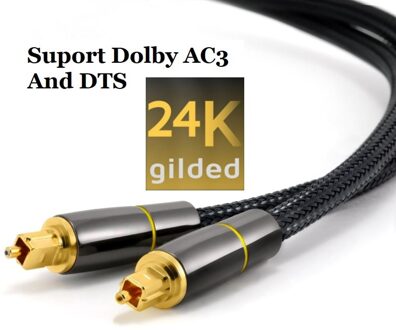 Digitale Optische Audio Kabel Coaxiale Spdif Dolby 7.1 Soundbar 5.1 Toslink Fiber Voor Tv Box Draad Soundbar Versterker Subwoofer 1.5m