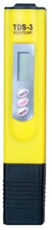 Digitale Ph Portable Lcd Meter Pen Van Tester Nauwkeurigheid 0.01 Aquarium Pool Water Wijn Urine Automatische Kalibratie Meten geel