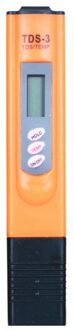 Digitale Ph Portable Lcd Meter Pen Van Tester Nauwkeurigheid 0.01 Aquarium Pool Water Wijn Urine Automatische Kalibratie Meten oranje