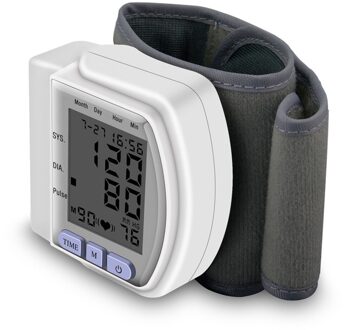 Digitale Pols Bp Bloeddrukmeter Meter Tonometer Bloeddrukmeter Manchet Automatische Gezondheidszorg Monitoren