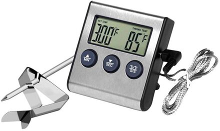 Digitale Probe Thermometer Voor Kokend Water Keuken Voedsel Koken Vlees Bbq Water Melk Oven Thermometer Keuken Tools Gadgets