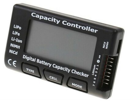 Digitale Rc Batterij Capaciteit Checker Meter Lipo Life Li-Ion Nicd Nimh Batterij Spanning Capaciteit Tester Controleren CellMeter7