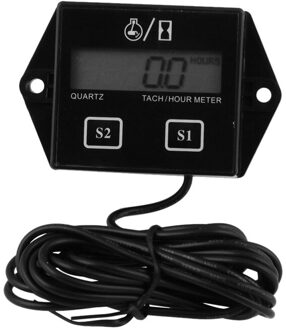 Digitale Rpm Tach Urenteller Toerenteller Gauge Voor Motorfiets Dirt Bike 2/4 Takt Motoren