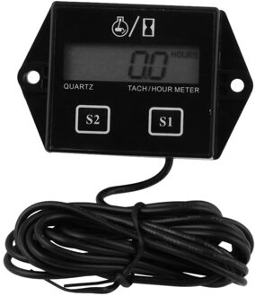 Digitale Rpm Tach Urenteller Toerenteller Gauge Voor Motorfiets Dirt Bike 2/4 Takt Motoren