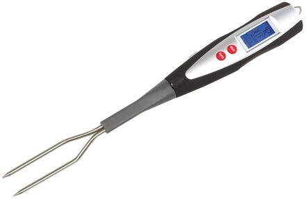 Digitale RVS BBQ / barbecue / keuken vlees thermometer 38 cm