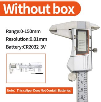 Digitale Schuifmaat Meten 150Mm 6Inch Lcd Elektronische Carbon Fiber Gauge Hoogte Meetinstrumenten Micrometer Caliper met licht