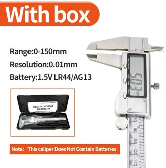 Digitale Schuifmaat Meten 150Mm 6Inch Lcd Elektronische Carbon Fiber Gauge Hoogte Meetinstrumenten Micrometer Metal calipers2