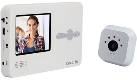 Digitale spion met lcd-scherm van 2,8 inch – wit