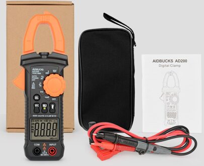 Digitale Stroomtang Ac Stroomtang Voltage Meter True Rms Auto Range Vfc Capaciteit Non Contact Klem Multimeter Zoals UT210E