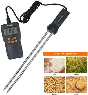 Digitale Tarwe Maïs Graan Vochtmeter MD7822 Lcd Display Vochtigheid Tester B95A