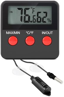 Digitale Temperatuur En Vochtigheid Meter Incubator Huisdier Hond Schildpad Broedeieren Sensor Digitale Lcd Display