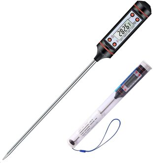 Digitale Thermometer Met 15Cm Lange Sonde Kaars Maken Kits Meten Vloeibare Soja Paraffine Gebakken Melk Vlees Bbq Wax smelt