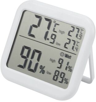 Digitale Thermometer Vochtigheid Monitor ℃ & ℉ Max Min Record Voor Thuis Kas