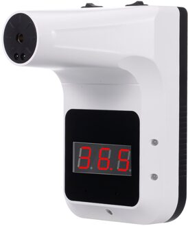 Digitale Thermometer Wandmontage Maatregel Non-contact Infrarood Gereedschap Usb Oplaadbare Temperatuur Meter Voor Outdoor Bedrijf
