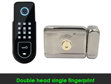 Digitale Toetsenbord Deurslot Vingerafdruk Slot Afstandsbediening Lock Keyless Deurslot Verbergen Sleutel Installeren type 2