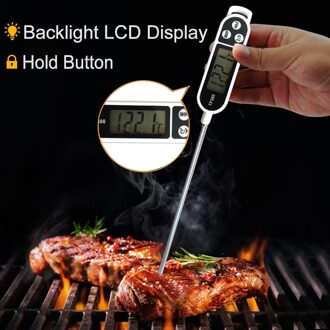 Digitale Vlees Thermometer Koken Food Kitchen Bbq Probe Water Melk Olie Vloeibare Oven Digitale Temperaure Sensor Meter Thermokoppel