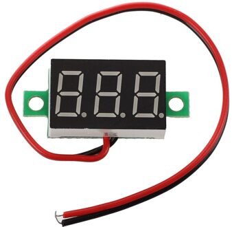 Digitale Voltmeter Voltage Dc 0-32V Led Digital Panel Voor Moto Metrer