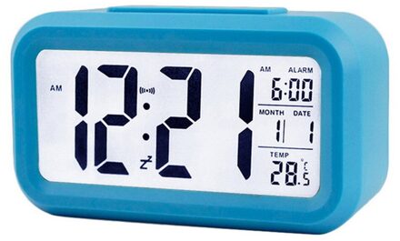 Digitale Wekker Lcd Display Met Kalender Voor Thuis Kantoor Klok Elektronische Kids Klok Led Desktop Digitale Klokken 20MAR20 BU