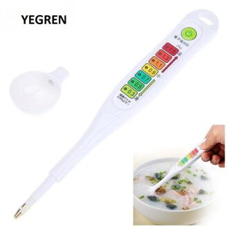 Digitale Zoutgehalte Concentratie Meter Led Licht Display Voedsel Soep Zoutgehalte Tester Zeewater Zout Content Analyzer Lepel Hydrometer