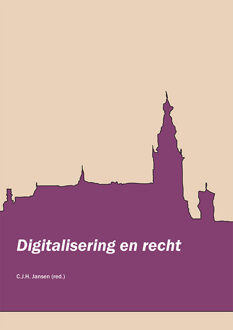 Digitalisering en recht -  Corjo Jansen (ISBN: 9789493199934)